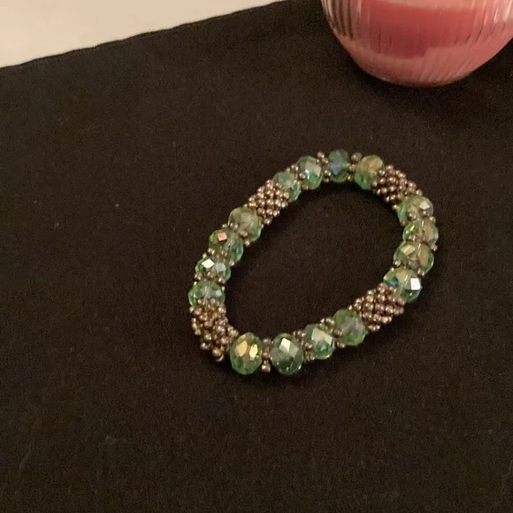 Black stone bracelets Galore and ring - Picture 4 of 8